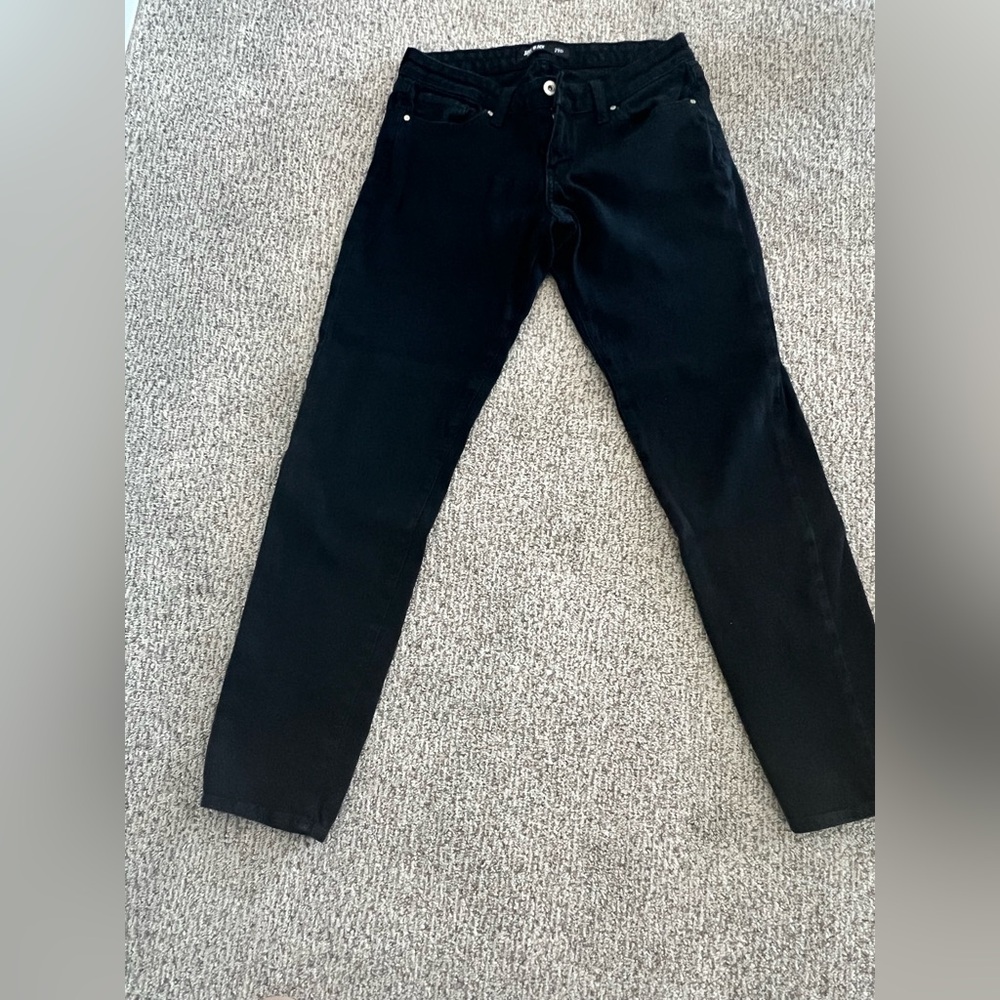 Just Black Dark Denim Pants